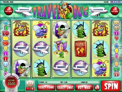 Travel Bug Video Slot